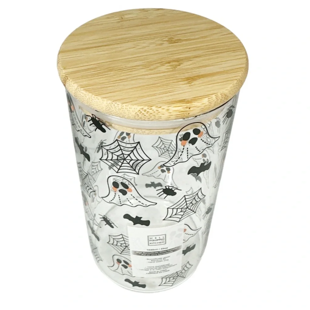 NEW Well Equipped Kitchen HALLOWEEN Storage Jar